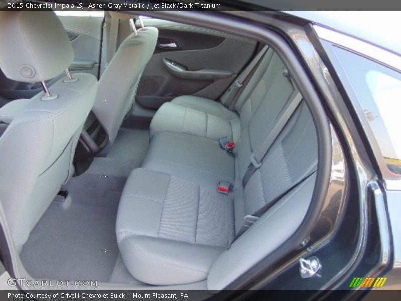 Ashen Gray Metallic / Jet Black/Dark Titanium 2015 Chevrolet Impala LS