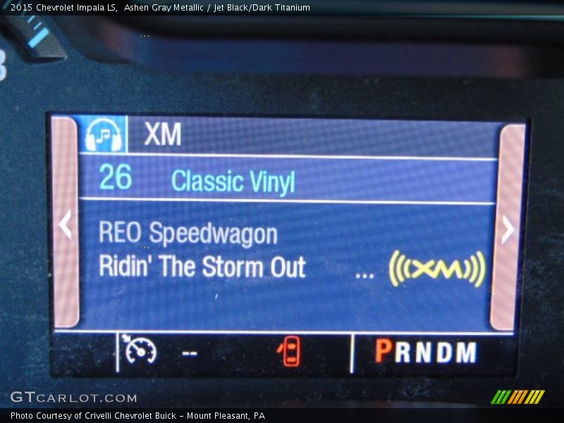 Ashen Gray Metallic / Jet Black/Dark Titanium 2015 Chevrolet Impala LS