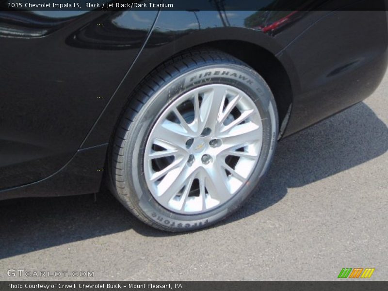 Black / Jet Black/Dark Titanium 2015 Chevrolet Impala LS