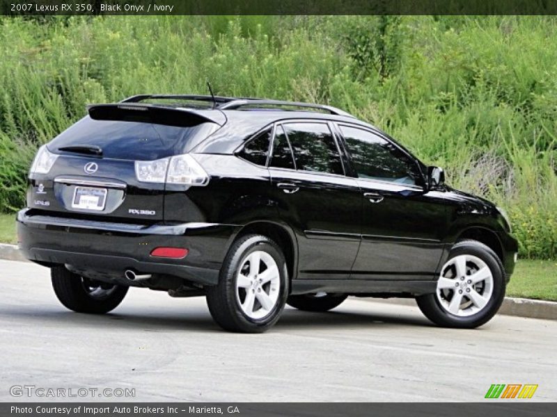 Black Onyx / Ivory 2007 Lexus RX 350