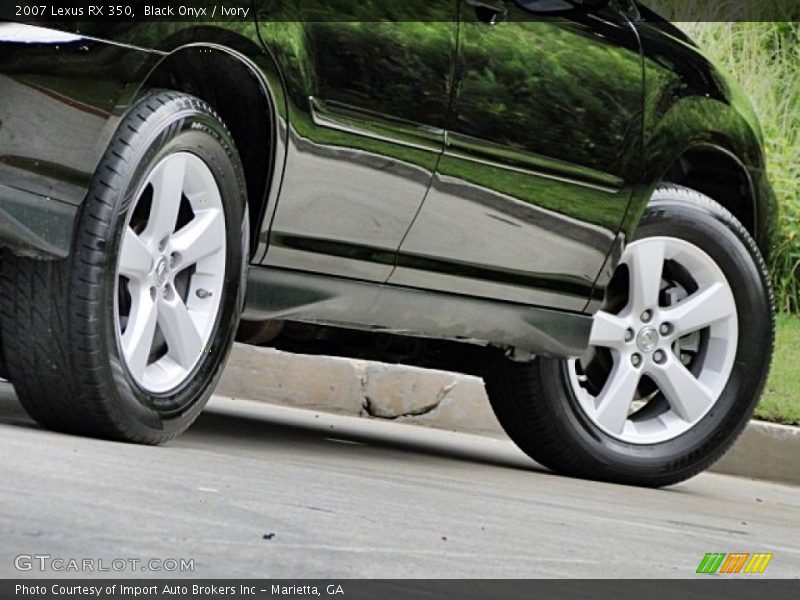 Black Onyx / Ivory 2007 Lexus RX 350