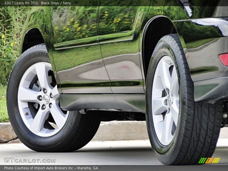 Black Onyx / Ivory 2007 Lexus RX 350