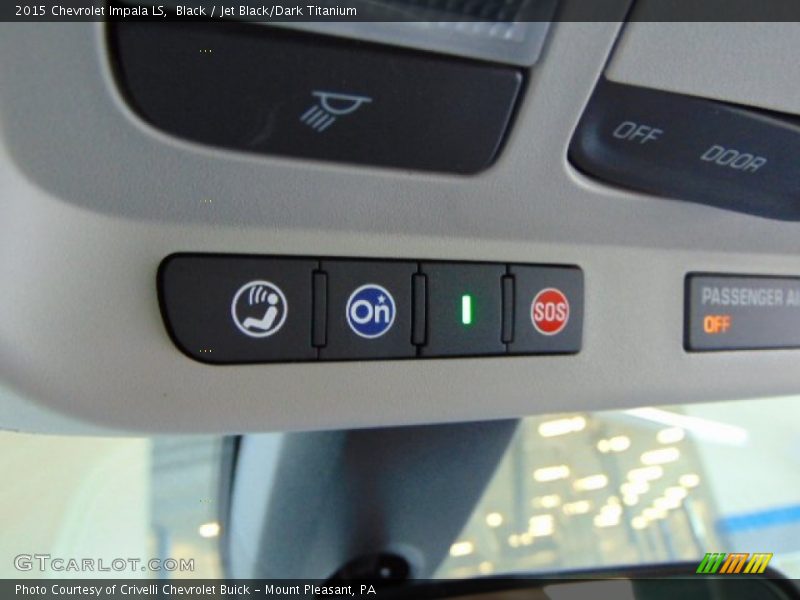 Black / Jet Black/Dark Titanium 2015 Chevrolet Impala LS