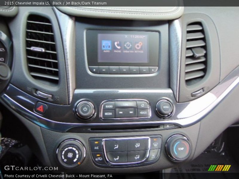 Black / Jet Black/Dark Titanium 2015 Chevrolet Impala LS
