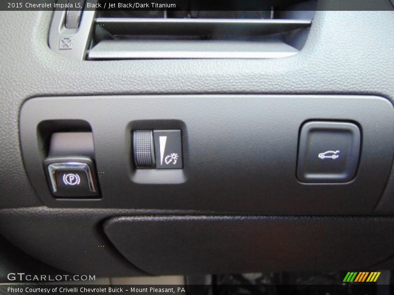 Black / Jet Black/Dark Titanium 2015 Chevrolet Impala LS