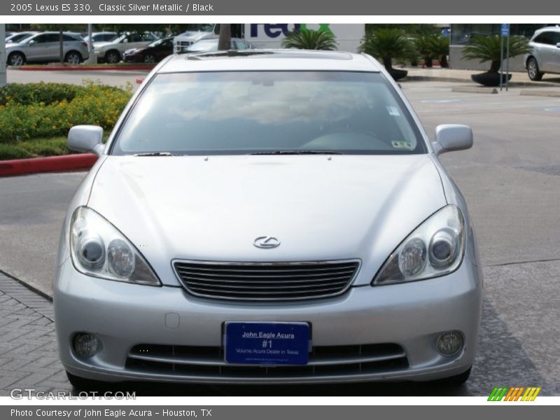 Classic Silver Metallic / Black 2005 Lexus ES 330