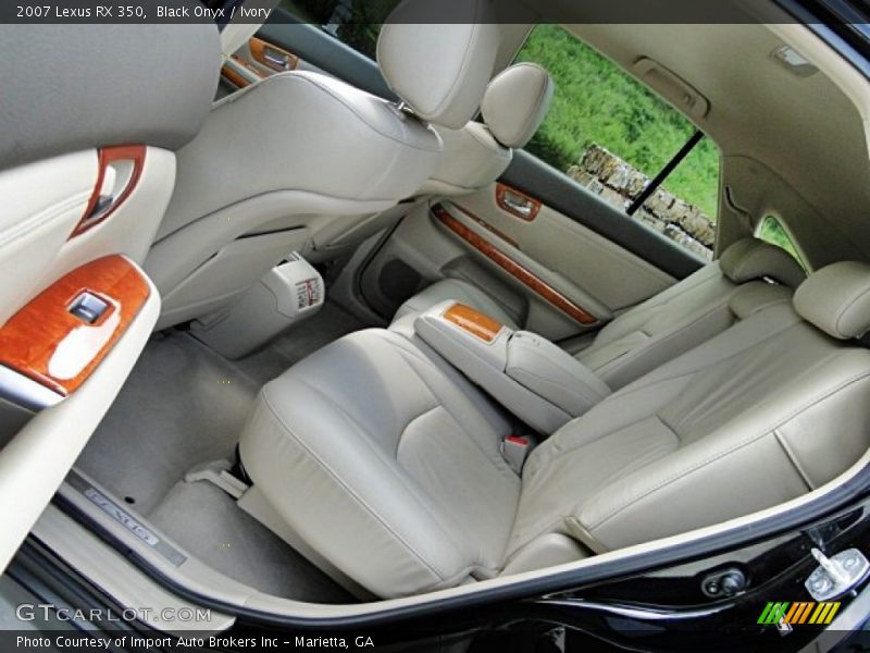 Black Onyx / Ivory 2007 Lexus RX 350