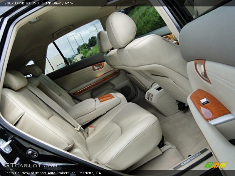 Black Onyx / Ivory 2007 Lexus RX 350