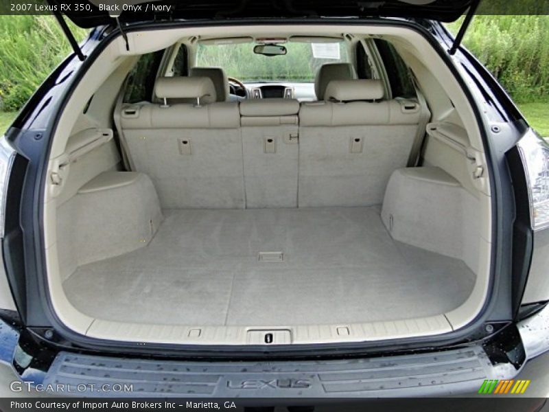 Black Onyx / Ivory 2007 Lexus RX 350