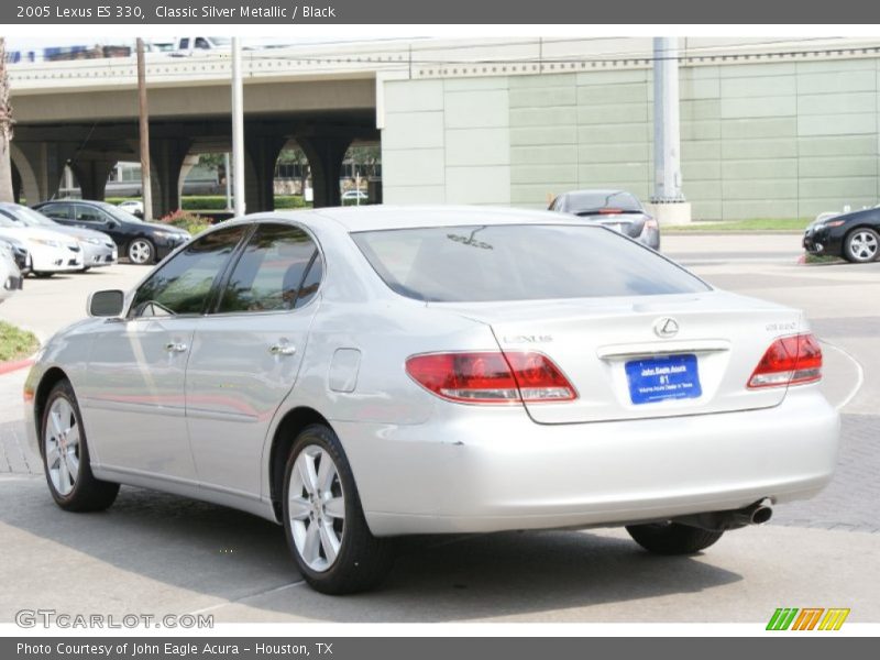 Classic Silver Metallic / Black 2005 Lexus ES 330