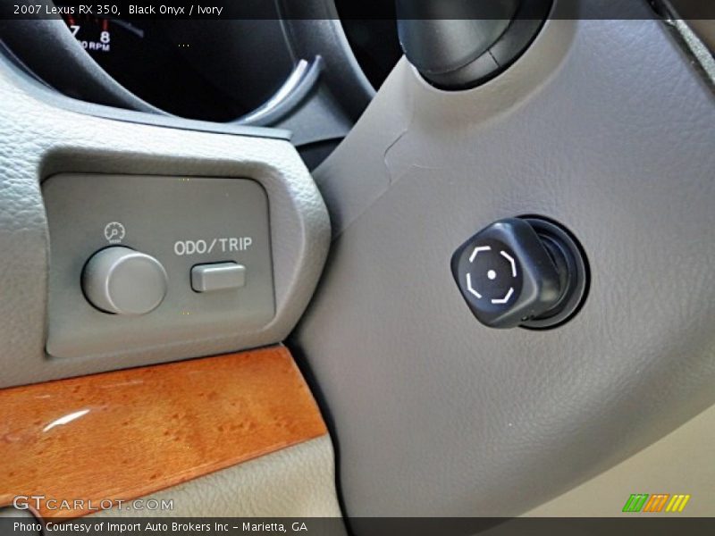 Black Onyx / Ivory 2007 Lexus RX 350
