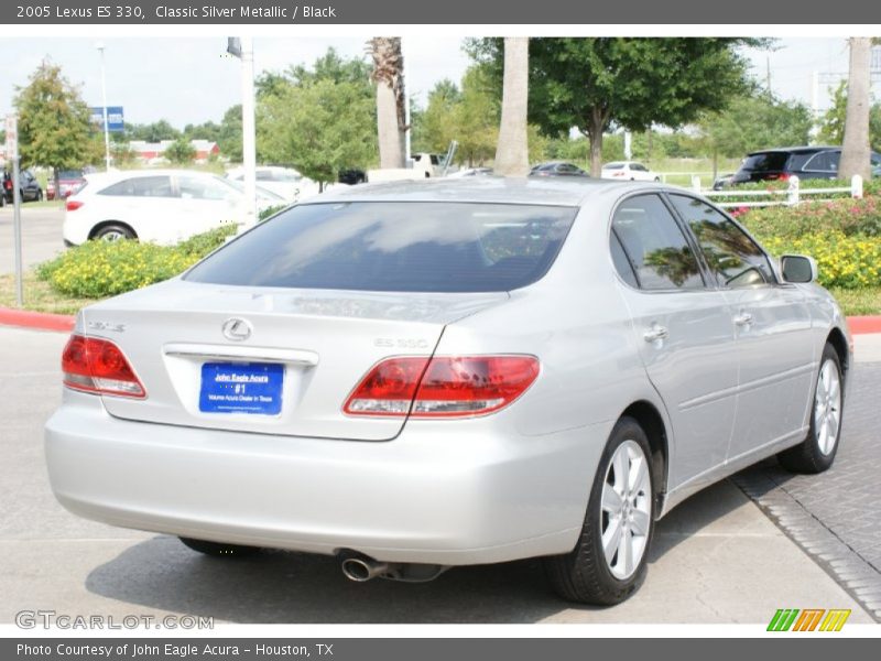 Classic Silver Metallic / Black 2005 Lexus ES 330