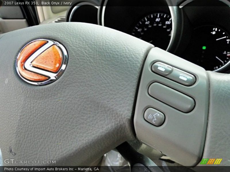 Black Onyx / Ivory 2007 Lexus RX 350