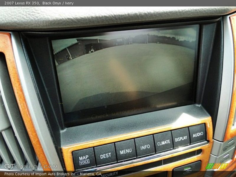 Black Onyx / Ivory 2007 Lexus RX 350
