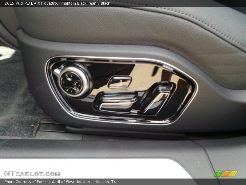 Phantom Black Pearl / Black 2015 Audi A8 L 4.0T quattro