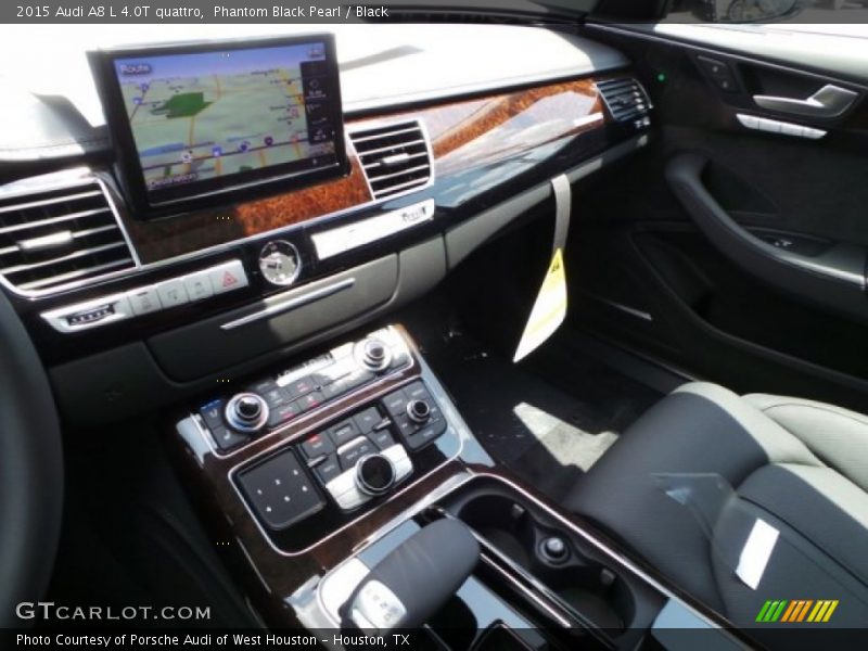Phantom Black Pearl / Black 2015 Audi A8 L 4.0T quattro