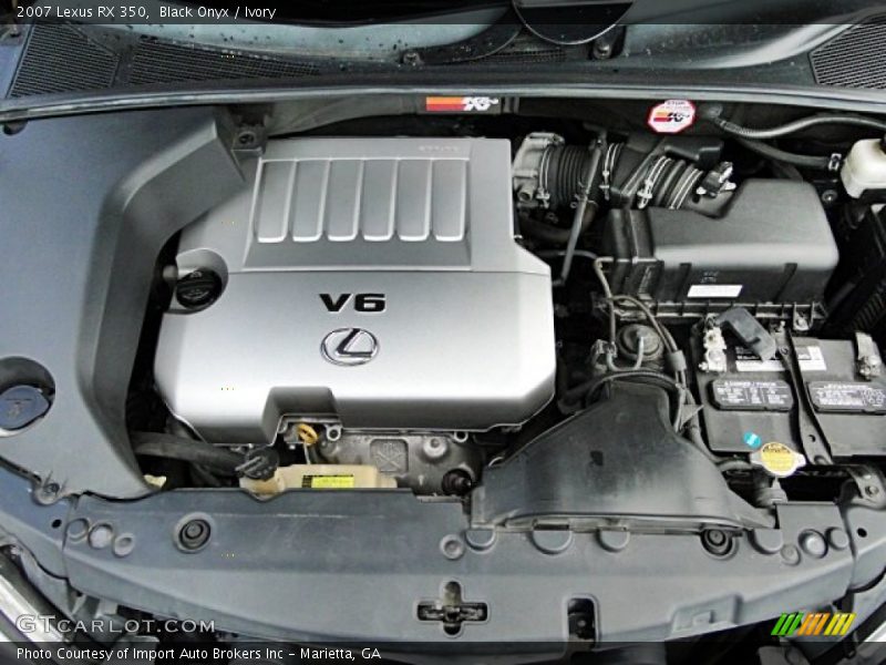 Black Onyx / Ivory 2007 Lexus RX 350