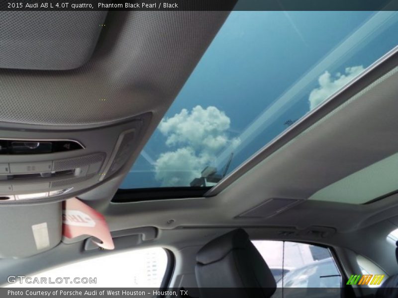Phantom Black Pearl / Black 2015 Audi A8 L 4.0T quattro