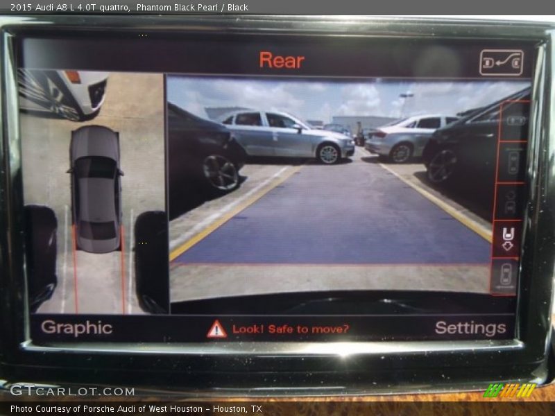 Phantom Black Pearl / Black 2015 Audi A8 L 4.0T quattro