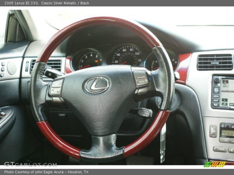 Classic Silver Metallic / Black 2005 Lexus ES 330