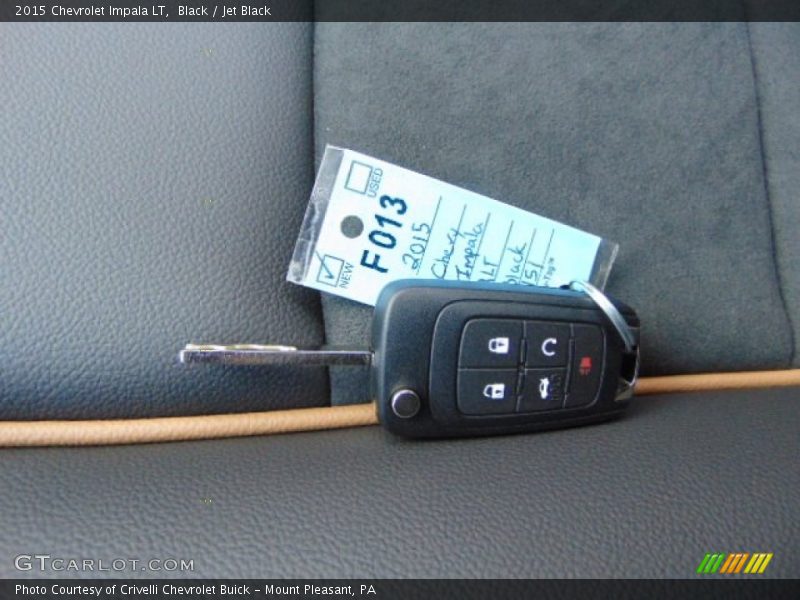 Black / Jet Black 2015 Chevrolet Impala LT