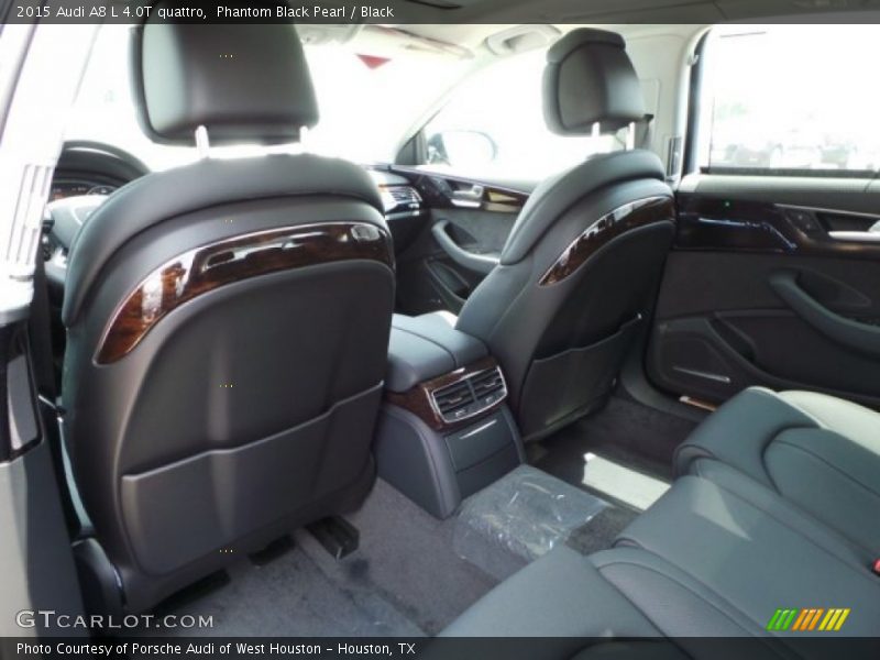 Phantom Black Pearl / Black 2015 Audi A8 L 4.0T quattro