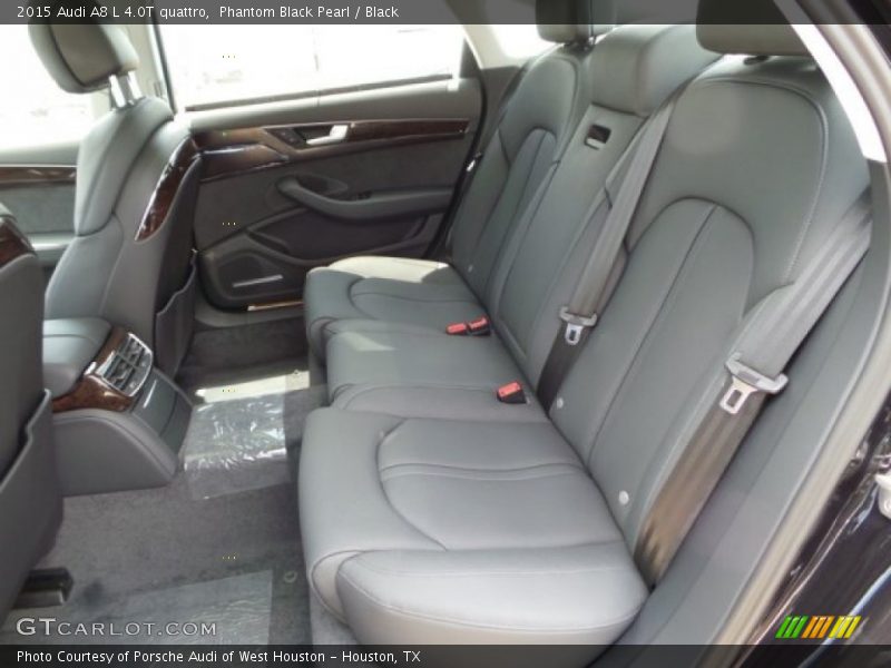 Phantom Black Pearl / Black 2015 Audi A8 L 4.0T quattro