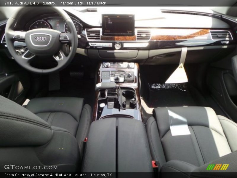 Phantom Black Pearl / Black 2015 Audi A8 L 4.0T quattro