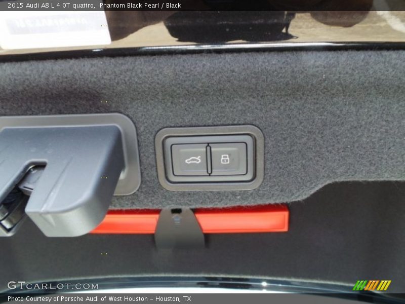 Phantom Black Pearl / Black 2015 Audi A8 L 4.0T quattro