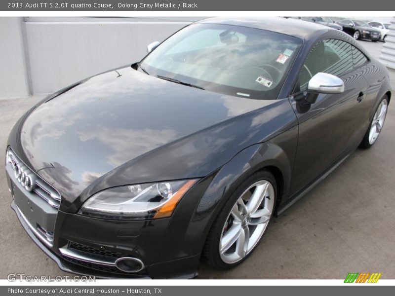 Oolong Gray Metallic / Black 2013 Audi TT S 2.0T quattro Coupe