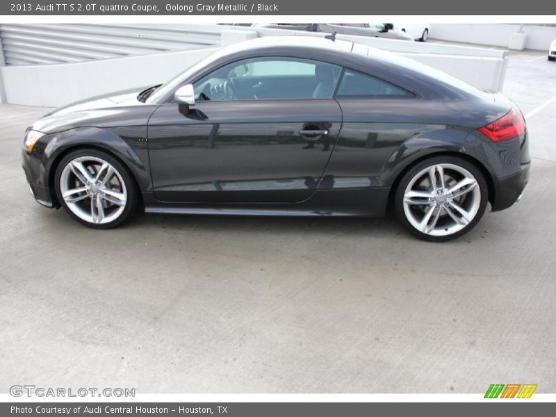 Oolong Gray Metallic / Black 2013 Audi TT S 2.0T quattro Coupe