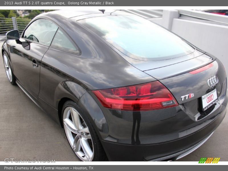 Oolong Gray Metallic / Black 2013 Audi TT S 2.0T quattro Coupe