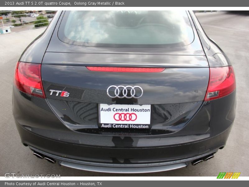 Oolong Gray Metallic / Black 2013 Audi TT S 2.0T quattro Coupe