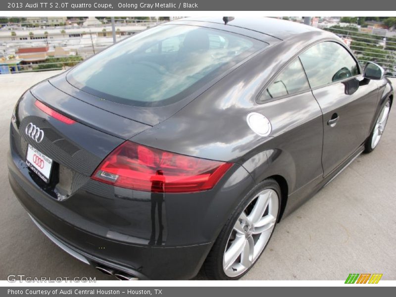 Oolong Gray Metallic / Black 2013 Audi TT S 2.0T quattro Coupe