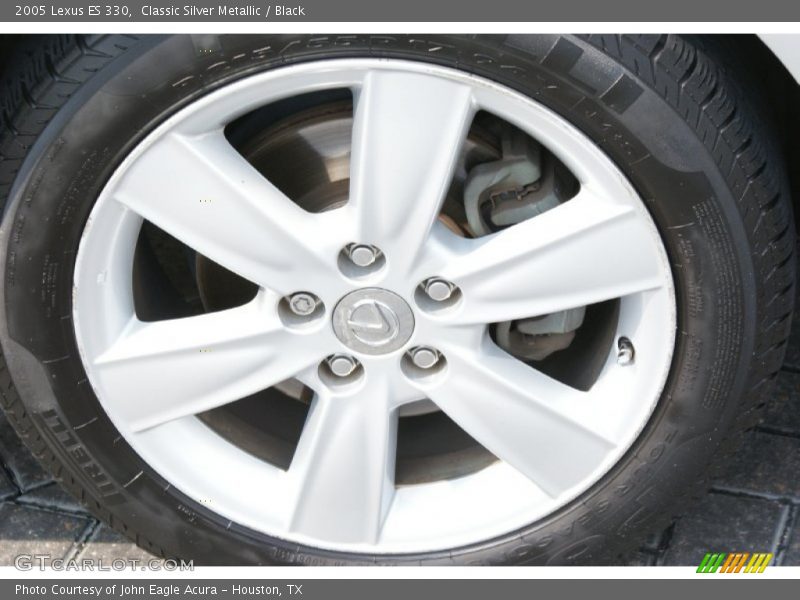 Classic Silver Metallic / Black 2005 Lexus ES 330
