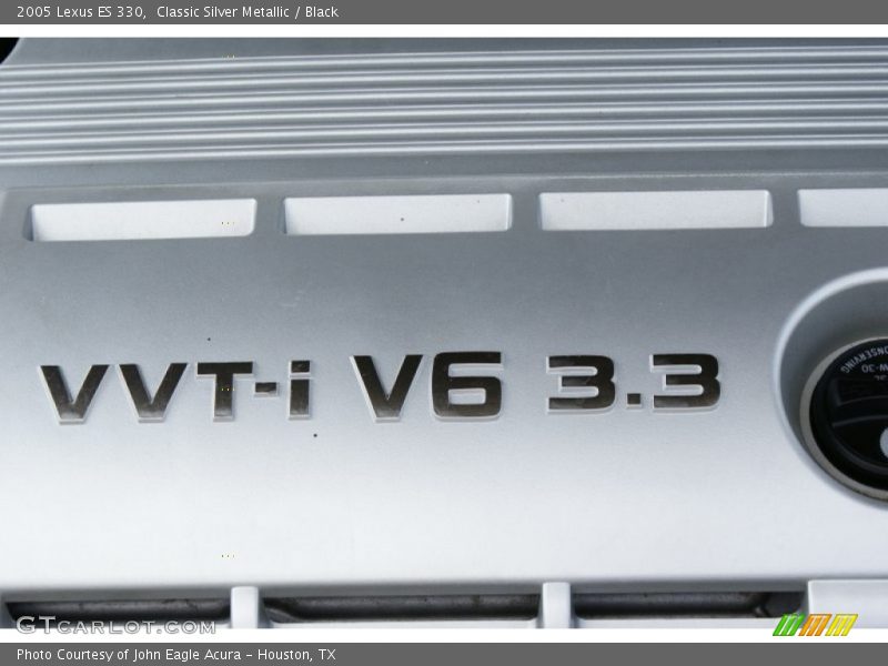 Classic Silver Metallic / Black 2005 Lexus ES 330
