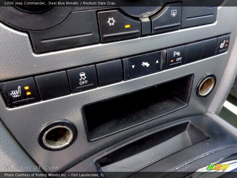 Steel Blue Metallic / Medium Slate Gray 2006 Jeep Commander