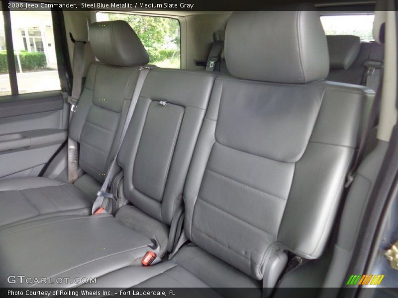 Steel Blue Metallic / Medium Slate Gray 2006 Jeep Commander