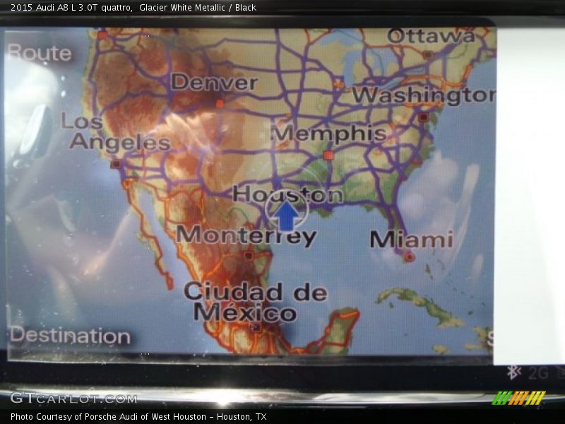 Navigation of 2015 A8 L 3.0T quattro