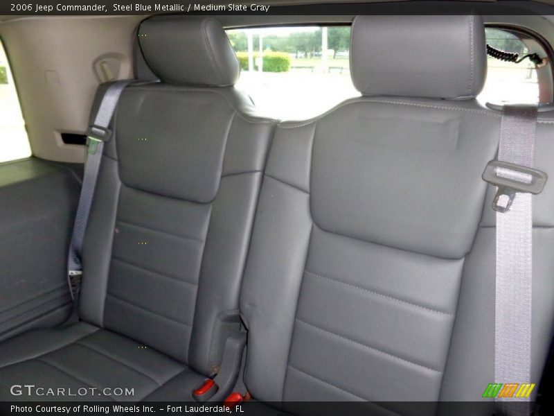 Steel Blue Metallic / Medium Slate Gray 2006 Jeep Commander