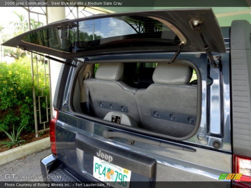 Steel Blue Metallic / Medium Slate Gray 2006 Jeep Commander