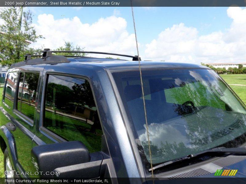 Steel Blue Metallic / Medium Slate Gray 2006 Jeep Commander