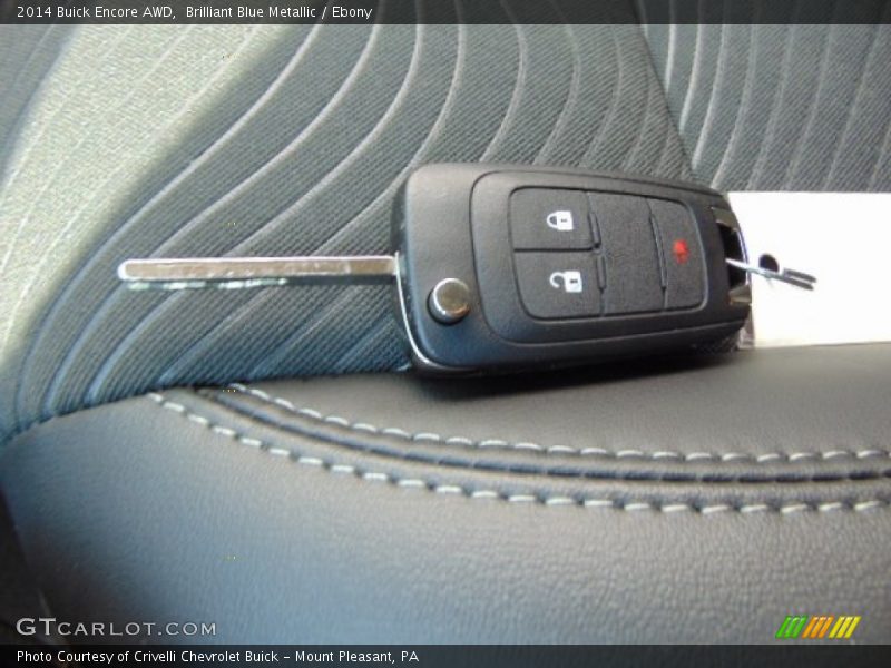 Keys of 2014 Encore AWD