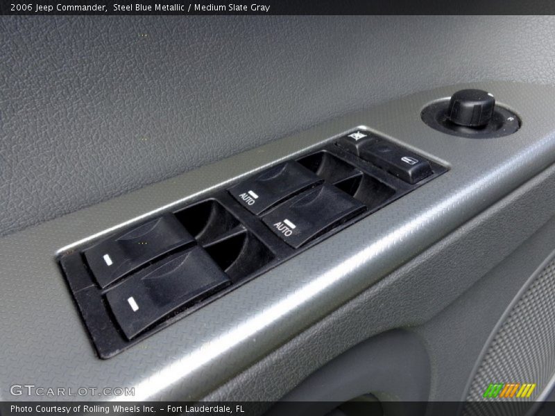 Steel Blue Metallic / Medium Slate Gray 2006 Jeep Commander
