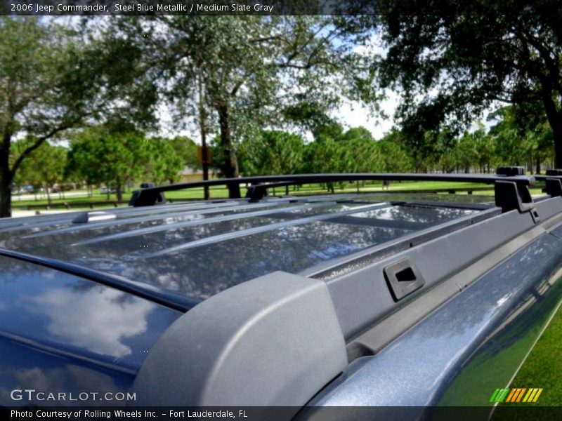 Steel Blue Metallic / Medium Slate Gray 2006 Jeep Commander