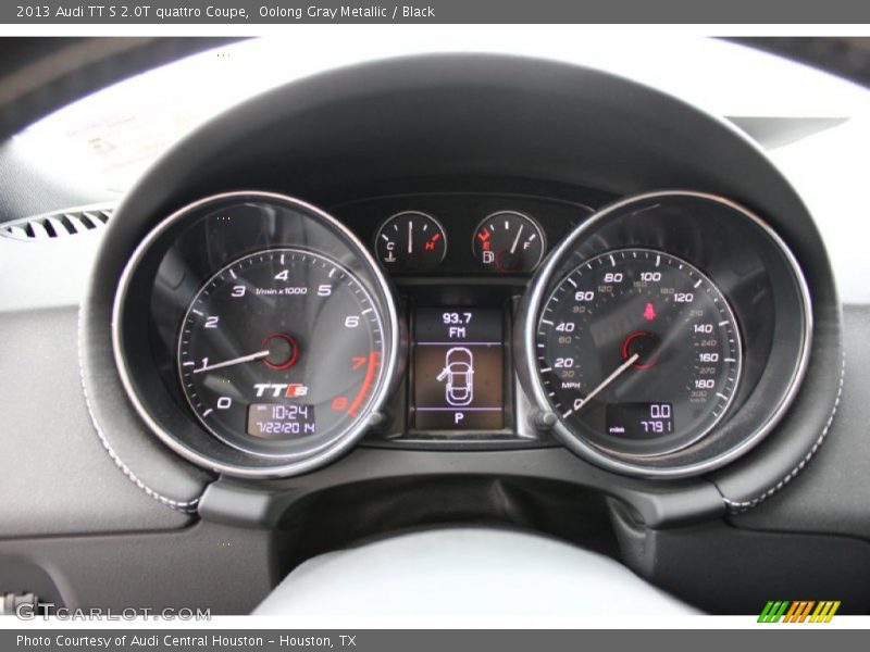  2013 TT S 2.0T quattro Coupe S 2.0T quattro Coupe Gauges