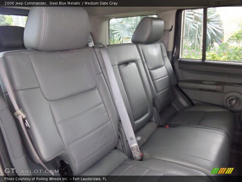 Steel Blue Metallic / Medium Slate Gray 2006 Jeep Commander