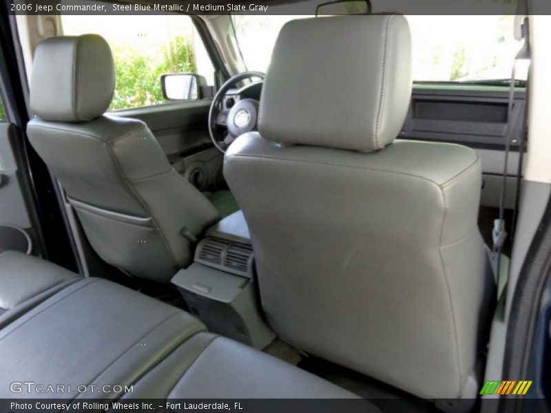 Steel Blue Metallic / Medium Slate Gray 2006 Jeep Commander