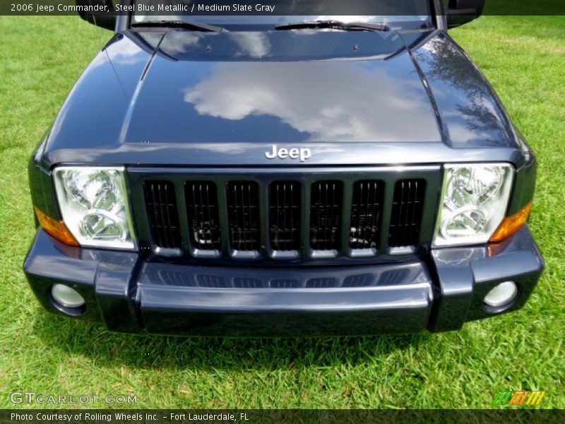 Steel Blue Metallic / Medium Slate Gray 2006 Jeep Commander