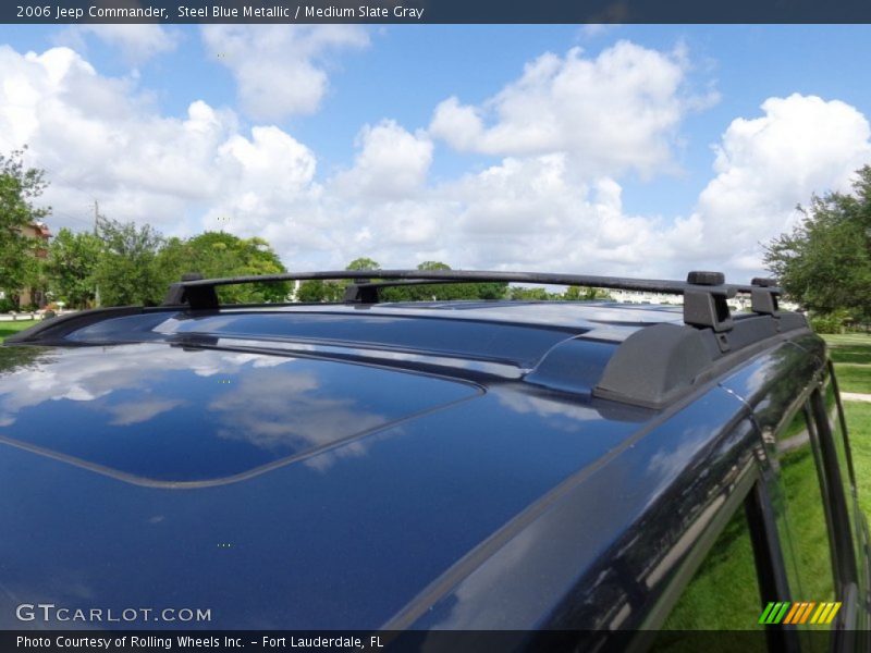 Steel Blue Metallic / Medium Slate Gray 2006 Jeep Commander